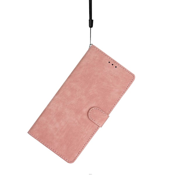 Til Samsung Galaxy A05 4G Etui PU Læder Foldbart Stativ Ensfarvet Telefoncover Multicolor Style F