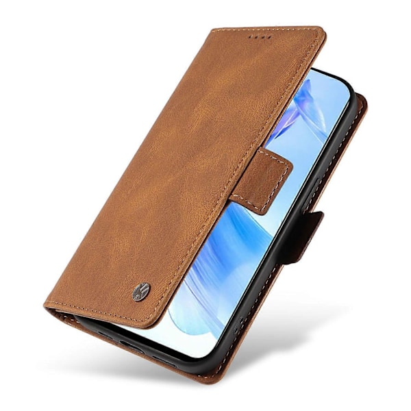 YIKATU YK-005 PU Læder Etui med Støttefod og Pung til Honor 90 Lite 5G/X50i 5G - Hudvenlig Multicolor Style C