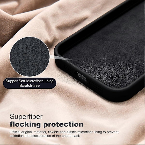 iPhone 14 Magneettinen Puhelinkotelo Piilotetulla Jalustalla Suojakuori Iskunkestävä Nestemäinen Silikonikuori Multicolor Style B
