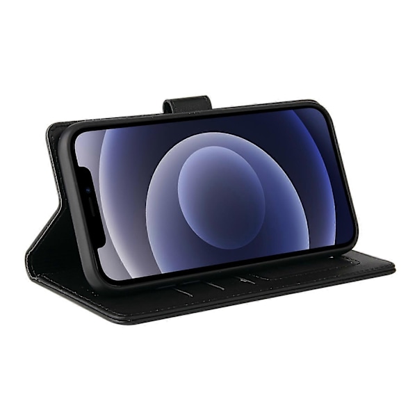 GQ.UTROBE 009 Serien Fullständigt Skydd Läder Plånboksfodral Skal för iPhone 12 Pro/iPhone 12