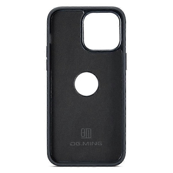 Skal för iPhone 15 med logovisning, anti-dropp PU-läderbelagd PC+TPU-skydd Multicolor Style E