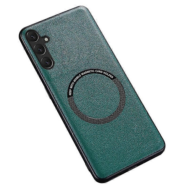 För Samsung Galaxy A34 5G Mobiltelefon Skal Magnetiskt Telefonskal PU Läder+PC+TPU Telefonfodral Multicolor Style A
