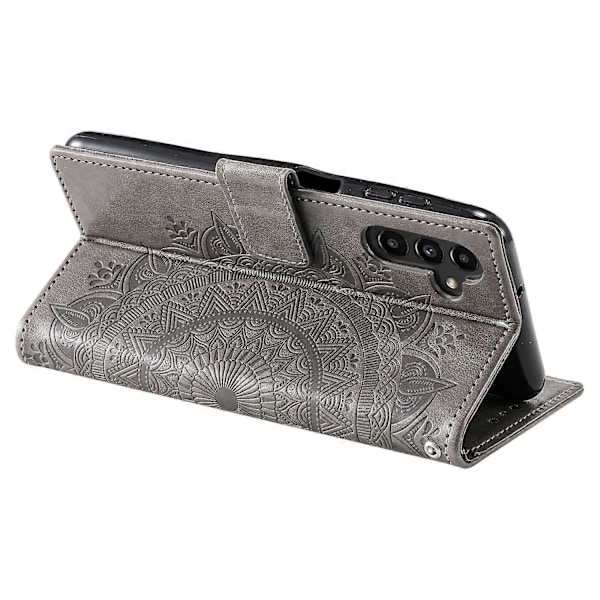 Til Samsung Galaxy A16 5G/A16 4G Etui Præget Totem PU Læder Wallet Stand Telefon Cover Multicolor Style E