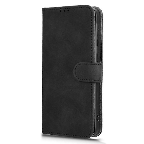 Lærveske med lommebok og flip-deksel for Samsung Galaxy A56 5G - Hudfølelse og anti-fall Multicolor Style A
