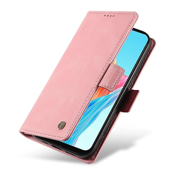 YIKATU YK-005 Oppo A78 4G PU-nahkalompakkokotelo, pehmeäpintainen jalustallinen suojakotelo Multicolor Style F