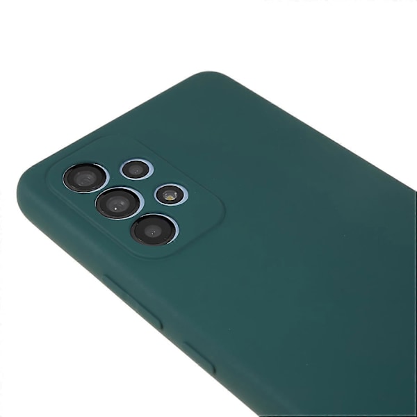 TPU-telefonfodral för Samsung Galaxy A33 5G, Gummibelagt halkskydd med mjukt fiberfoder Multicolor Style E
