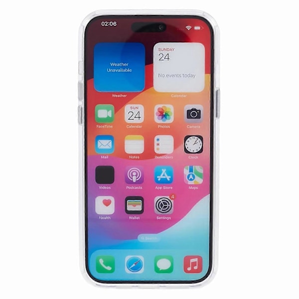 iPhone 15 Plus -puhelimen kuori, alumiiniseoksesta valmistettu linssikehys, TPU+PC-takakansi Multicolor Style C