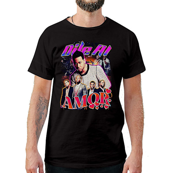Latin Reggaeton Artists Lyrics Vintage Style Aventura T-shirts XL