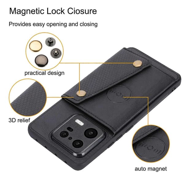 Magnetisk deksel til Xiaomi 13 Black