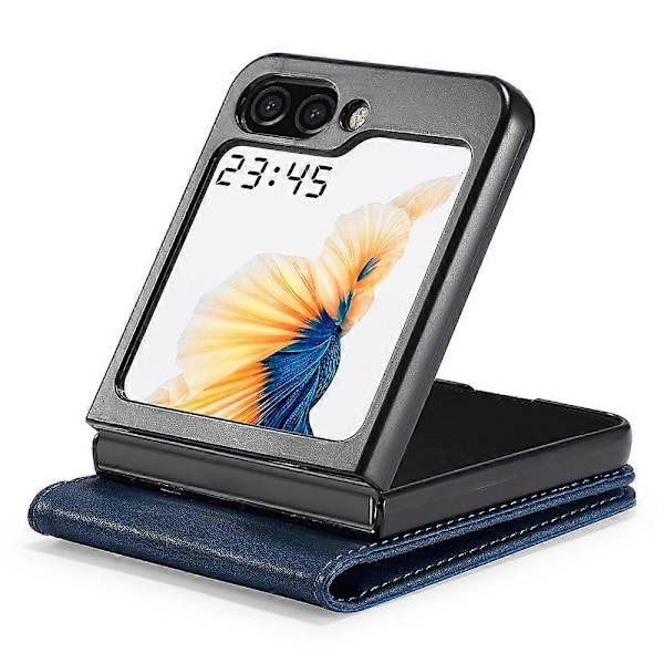 LC.IMEEKE PU læder telefoncover med RFID-blokering og kortslot til Samsung Galaxy Z Flip5 5G Multicolor Style A