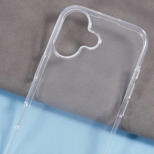 10 st/set Skal till iPhone 16, genomskinligt TPU, vattenmärkesfritt, stötsäkert