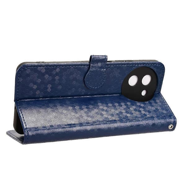 Plånboksfodral med prickmönster i PU-läder för Doogee Note 59 Pro/Note 59 Multicolor Dark Blue