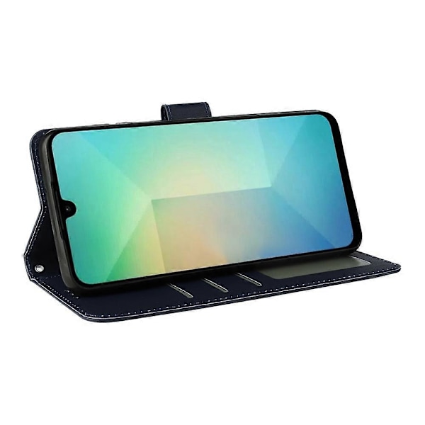 Plånboksfodral med Ställfunktion i PU-Läder för Samsung Galaxy A26 5G Multicolor Black