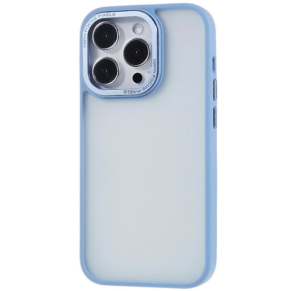 FULEXIN För iPhone 15 Pro PC+TPU Mobilskal Metall Linsskyddsram Anti-Repskydd Multicolor Style D
