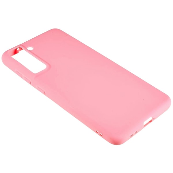 För Samsung Galaxy S21 FE 5G Repskydd Mobilskal Matt Flexibelt TPU Fodral Multicolor Style G
