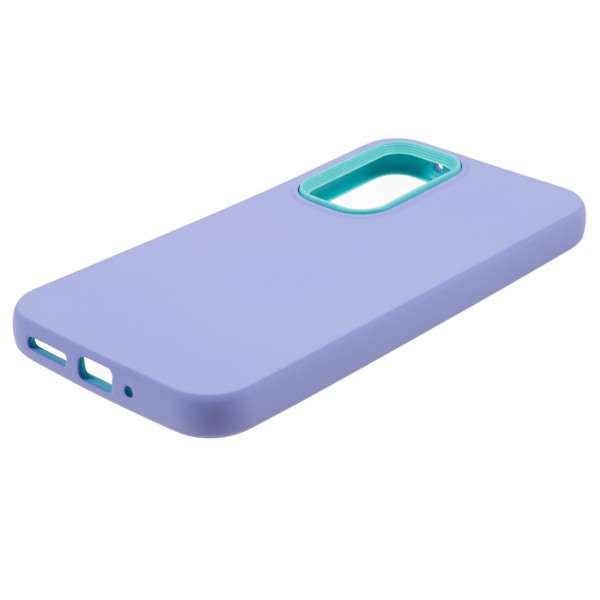 Telefoncover til Samsung Galaxy A24 4g Aftagelig Ramme Pc+tpu Gummibelagt Cover Purple