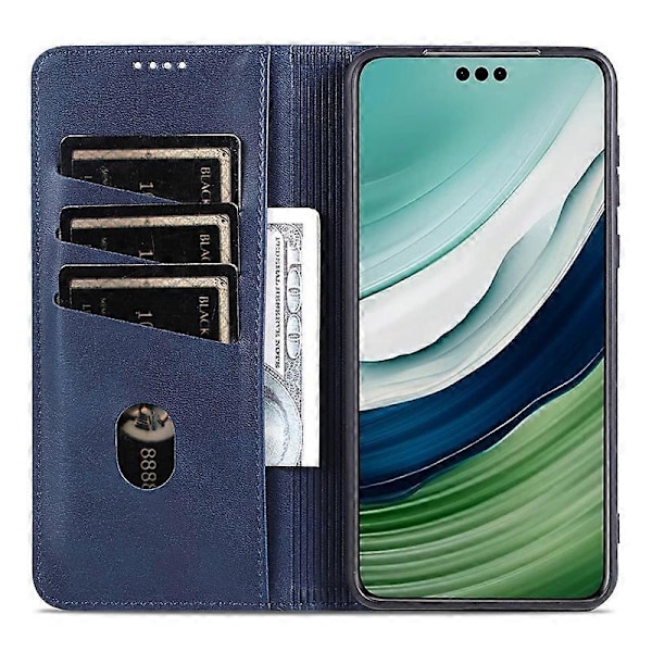 AZNS Etui til Huawei Mate 60 Pro Magnetisk Lukning Tegnebog Læder Cover Multicolor Style E