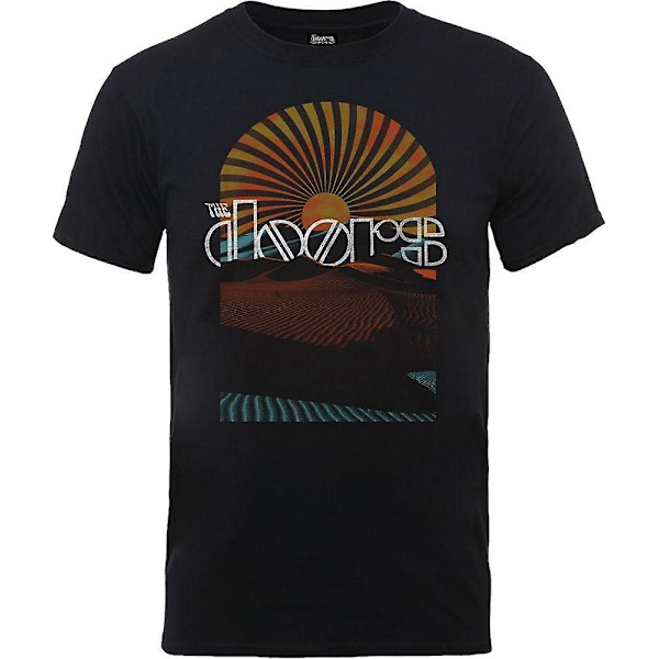 Rockoff Trade The Doors Daybreak T-paita miehille Black L
