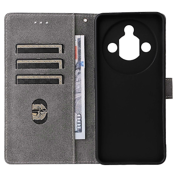 Til ZTE nubia Focus Pro Wallet Case RFID-blokering PU Læder Cover Stand View - Grøn Multicolor Black