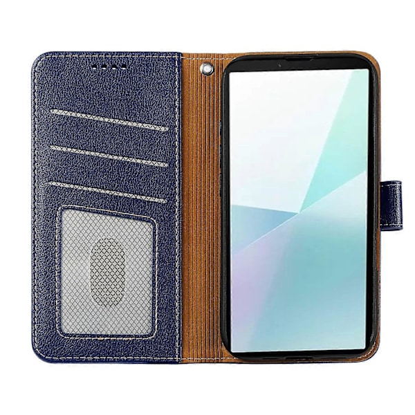 Til Nothing Phone (3a) Pro Etui Wallet RFID-blokering Litchi Tekstur Læder Telefon Cover Multicolor Blue