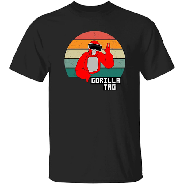 Gorilla Tag Maker Vr Gorilla Tag Merchandise T-shirt Sort Black L