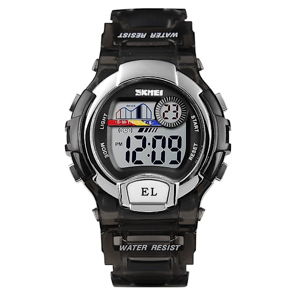 Skmei 1450 Dam 50m Vattentät Sport Digital Watch Svart Black