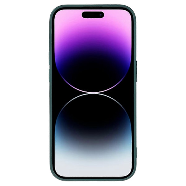 Mjukt TPU-gummiskal för iPhone 14 Pro, reptåligt fodral med fiberfoder Multicolor Style G