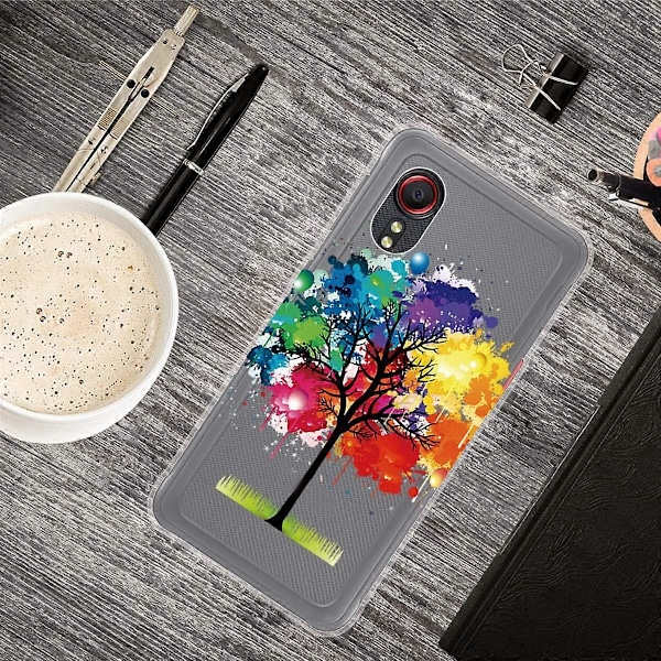 Kuvioitu TPU-puhelinkuori Samsung Galaxy Xcover 5:lle