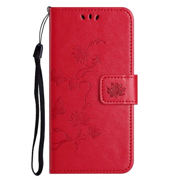 Til Samsung Galaxy A05 4G Etui Præget PU Læder Wallet Foldbart Stativ Telefon Cover Multicolor Style H