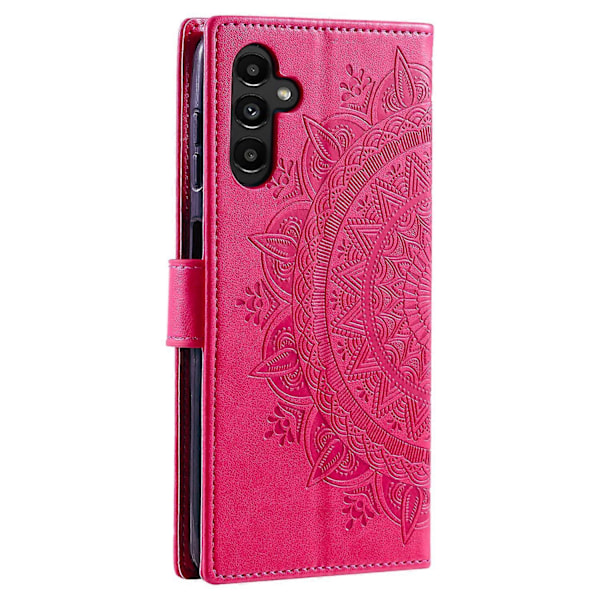 Til Samsung Galaxy A16 5G/A16 4G Etui Præget Totem PU Læder Wallet Stand Telefon Cover Multicolor Style G