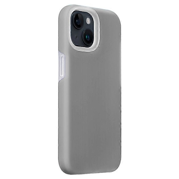 XUNDD Jelly -sarja iPhone 15:lle Mikrokuituvuorattu puhelinkotelo Nestemäinen silikoni + PC-takakansi Multicolor Style B