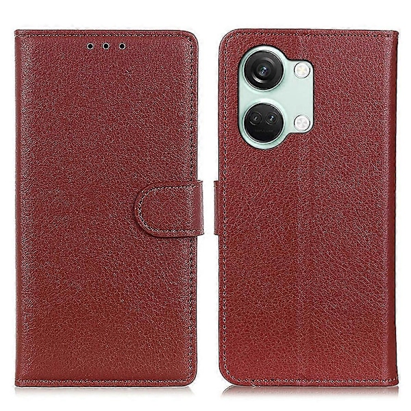 Til OnePlus Nord 3 5G/Ace 2V Wallet Stand Cover PU Læder Stødsikkert Telefoncover Multicolor Style E