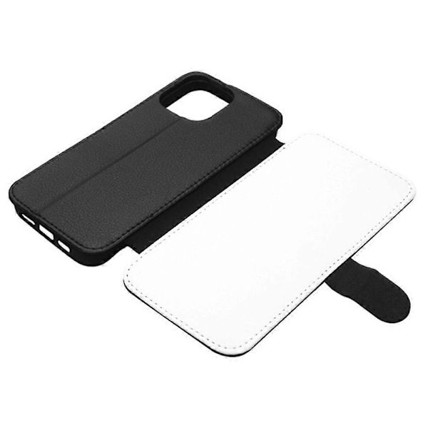 Til iPhone 16 Pro Cover PU Læder Sublimation Blankt Smartphone Cover med Kortholder