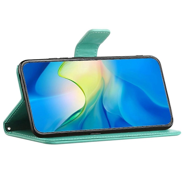 Til Samsung Galaxy A26 5G Etui Wallet Stand Præget Sommerfugl Blomst PU Læder Telefon Cover Multicolor Style G
