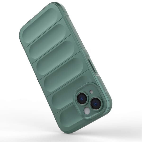 Mykt TPU-deksel til iPhone 15, robust deksel med anti-fall funksjon Multicolor Style D