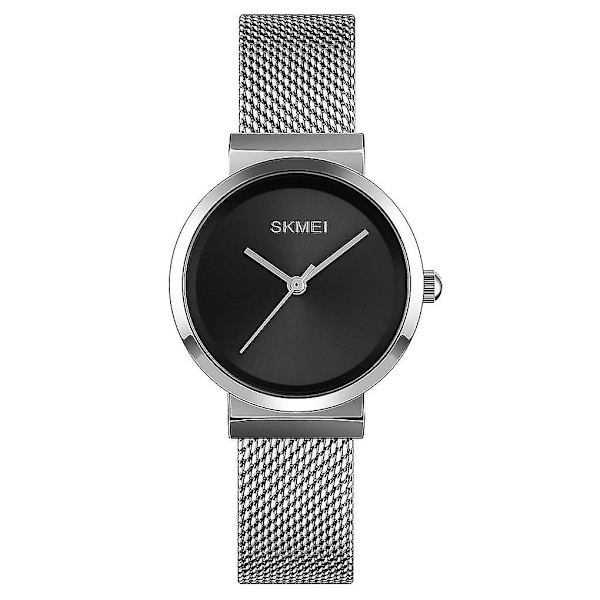 Skmei 1595 Scale Women Quartz Watch Silver Silver