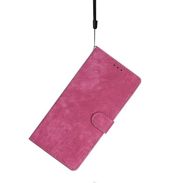 Til Samsung Galaxy A05 4G Etui PU Læder Foldbart Stativ Ensfarvet Telefoncover Multicolor Style H