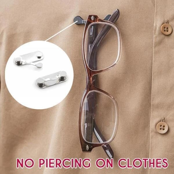 Magnetisk Brilleholder Zink Legering Brille Klips 1pc