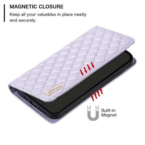 BINFEN COLOR BF Style-16 Motorola Moto G84 5G -kotelo korttipidikkeellä, nahkainen puhelinkotelo Multicolor Style B
