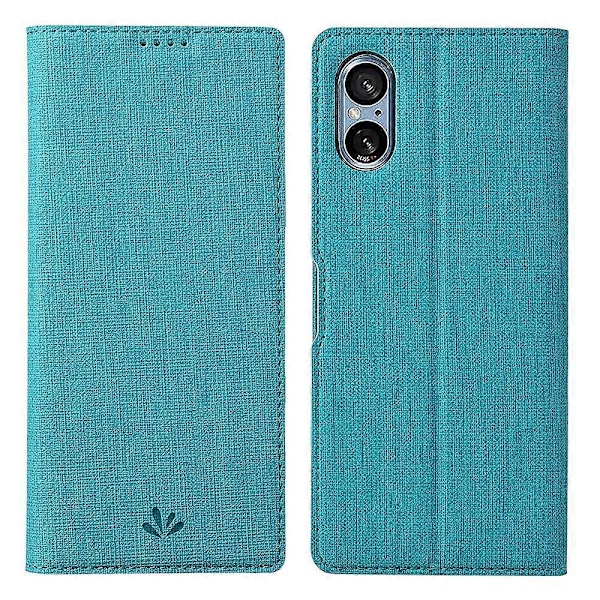 VILI DMX -sarja Sony Xperia 5 V -puhelinkuorelle PU-nahkainen jalustalla ja korttipaikalla Multicolor Style C