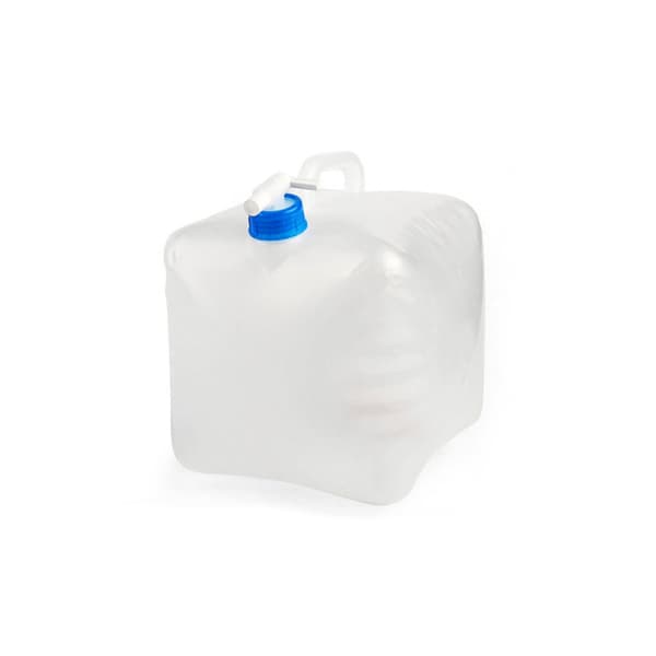 2-pack 15L Hopfällbar Vattendunk med Tappkran
