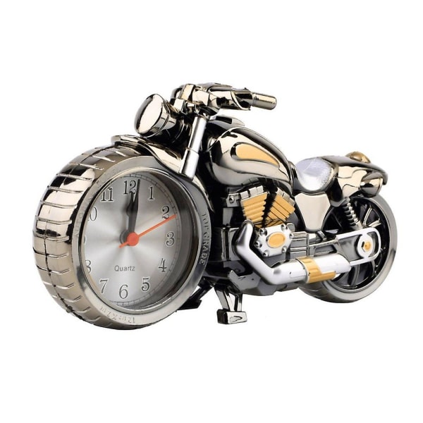 Motorcykel Motorcykelmönster Väckarklocka Kreativt hem Födelsedagspresent Cool klocka