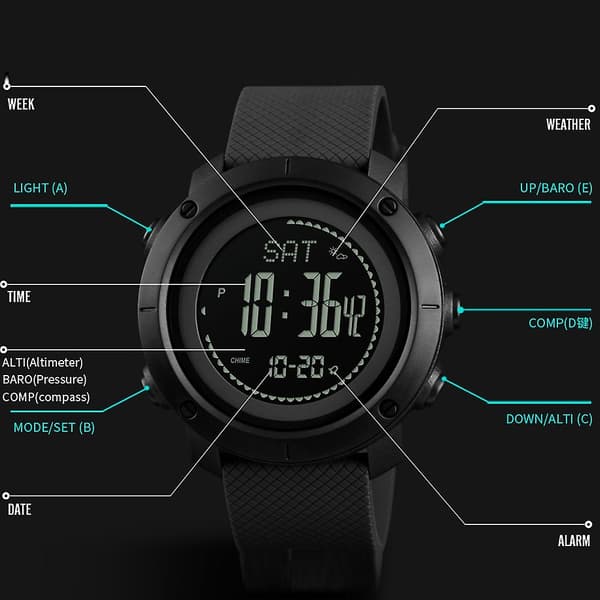 Skmei Watch, Stil: Rubber Ring Version