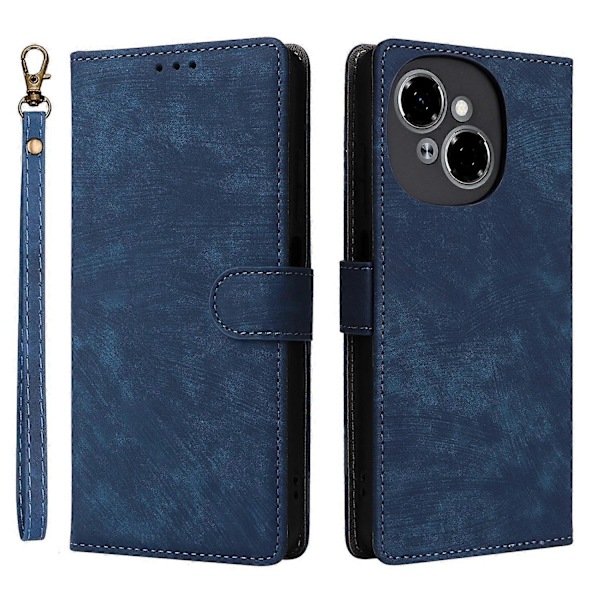 For TECNO Spark Go 2025/Spark Go 1/Pop 9 Lommebok Etui RFID-blokkering PU Lærdeksel Stativ Visning Multicolor Style A