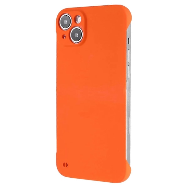 Tunt ramlöst skal för iPhone 14, hudvänligt hårt PC-stötsäkert telefonskydd Multicolor Style A