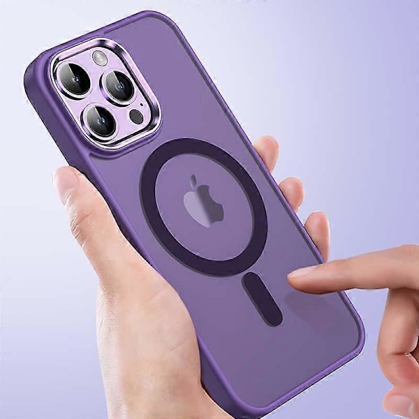 TOTU AA-196 Til iPhone 14 Pro Cover Kompatibelt med MagSafe TPU+PC Dobbeltlags Bagcover Multicolor Style D