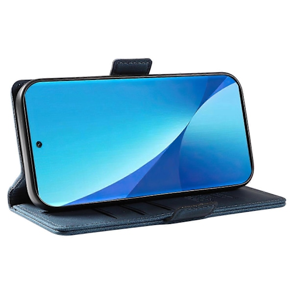 YIKATU YK-005 Xiaomi 12 Lite 5G -puhelimelle ihonmyötäinen PU-nahkainen suojakotelo jalustalla ja lompakolla Multicolor Style A