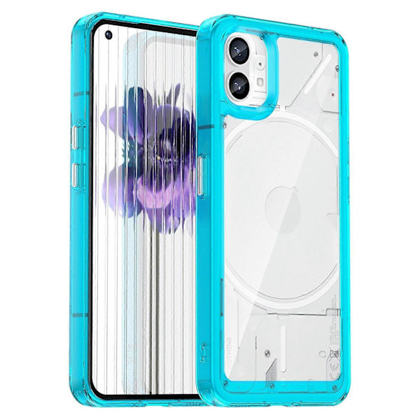 Telefonfodral för Nothing phone (1) 5G, Reptåligt Hybrid TPU+Akryl Baksida Multicolor Style G
