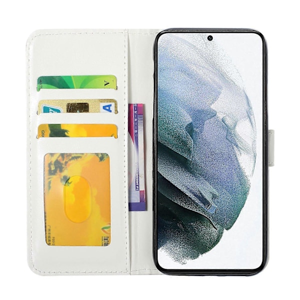Ultra Plånbok 3D Mönstertryck Premium PU Läder Flip Magnetisk Stängning Skyddsfodral