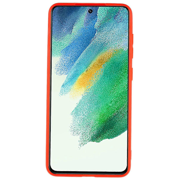 För Samsung Galaxy S21 FE 5G Repskydd Mobilskal Matt Flexibelt TPU Fodral Multicolor Style D